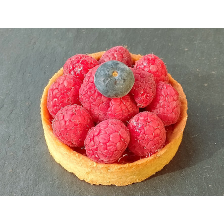Tarte aux framboise (individuelle)
