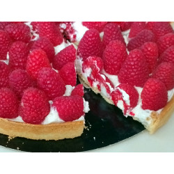 Raspberry tarte (6/8 pers.)
