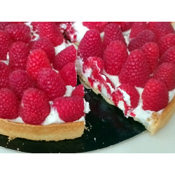 Tarte aux framboise (6/8 pers.)