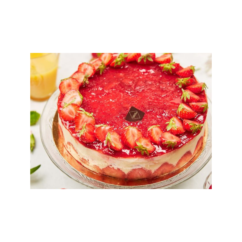Fraisier - Strawberry cake (8 pers.)