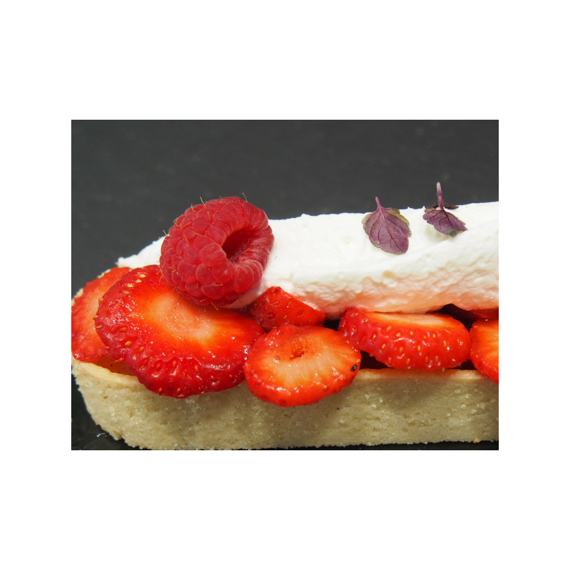 Tarte aux fraises (individuelle)