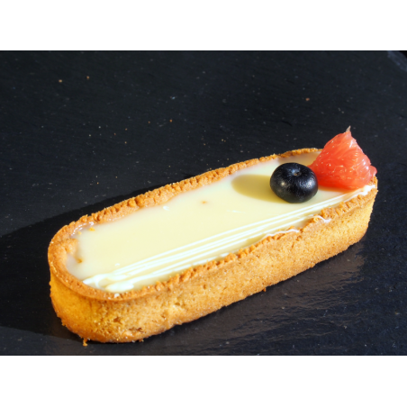 Tarte Chocolat blanc pamplemousse
