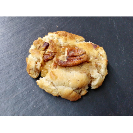 Cookie: pecan nut and mapple sirup